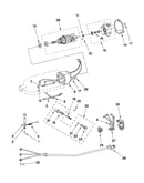 Motor and control parts