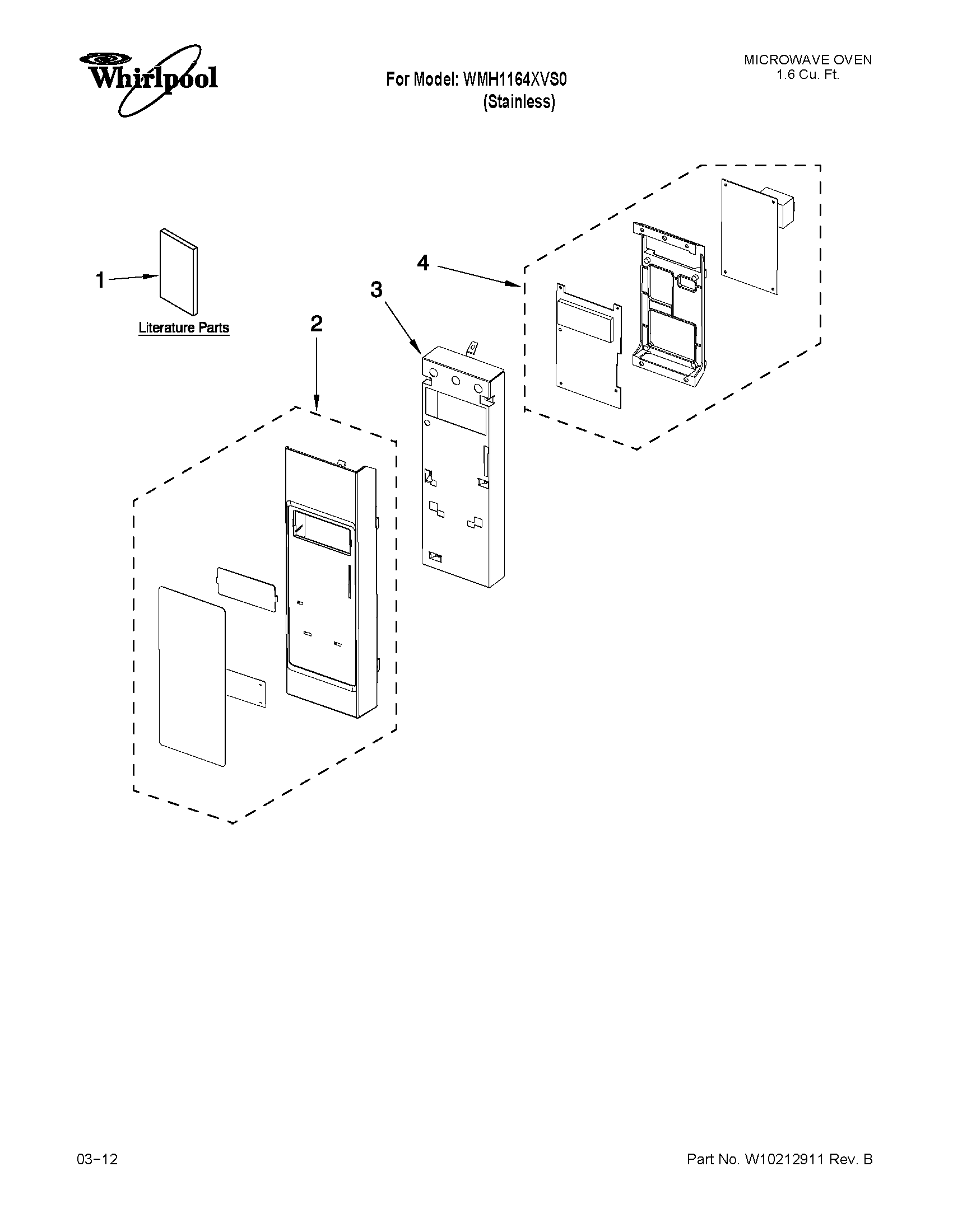 Control panel parts
