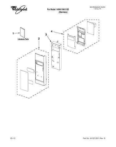 Control panel parts