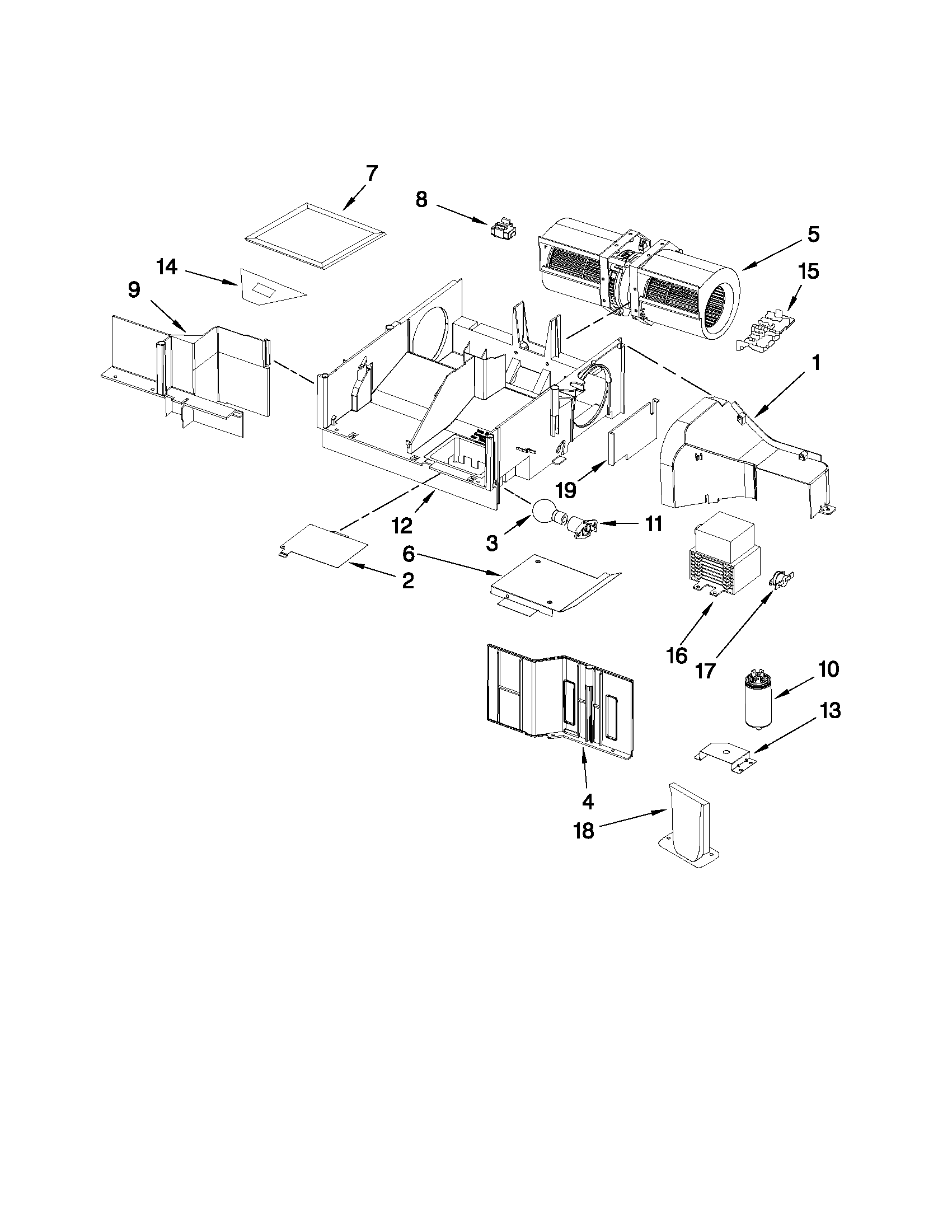 Air flow parts
