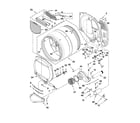 Whirlpool WGD9450WL1 bulkhead parts diagram