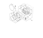 Whirlpool WGD9450WL1 door parts diagram