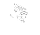 Whirlpool WMH1164XWS0 turntable parts diagram