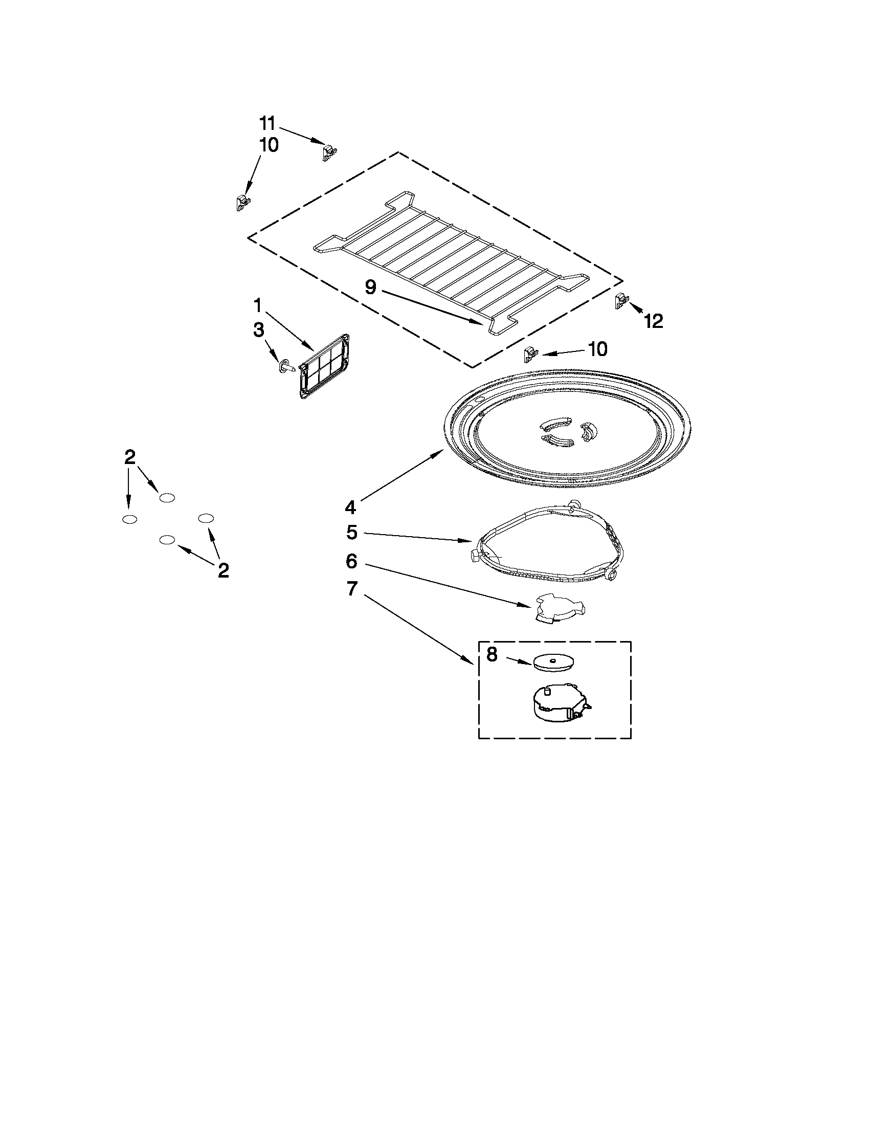 TURNTABLE PARTS