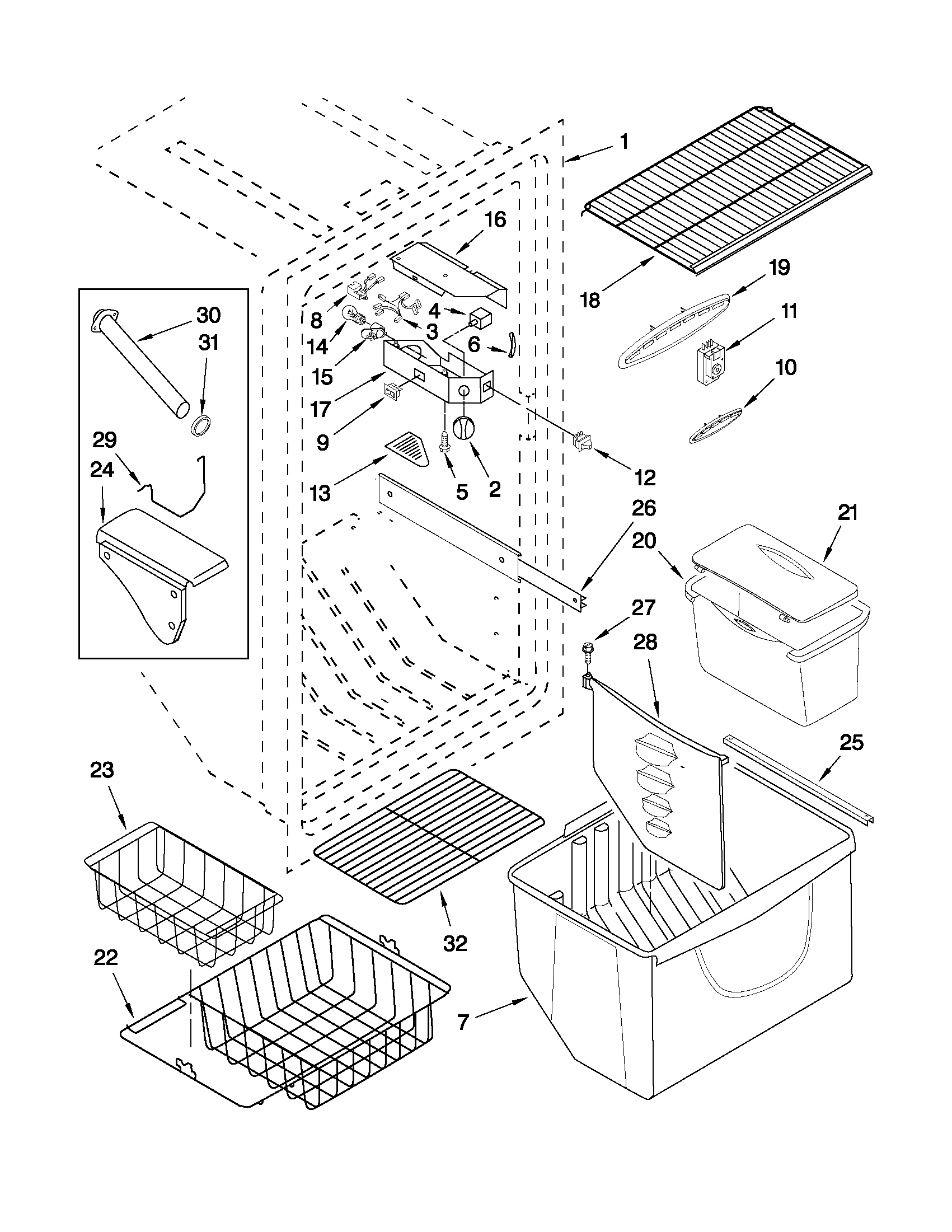 Liner parts