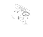 Whirlpool WMH1164XWS1 turntable parts diagram