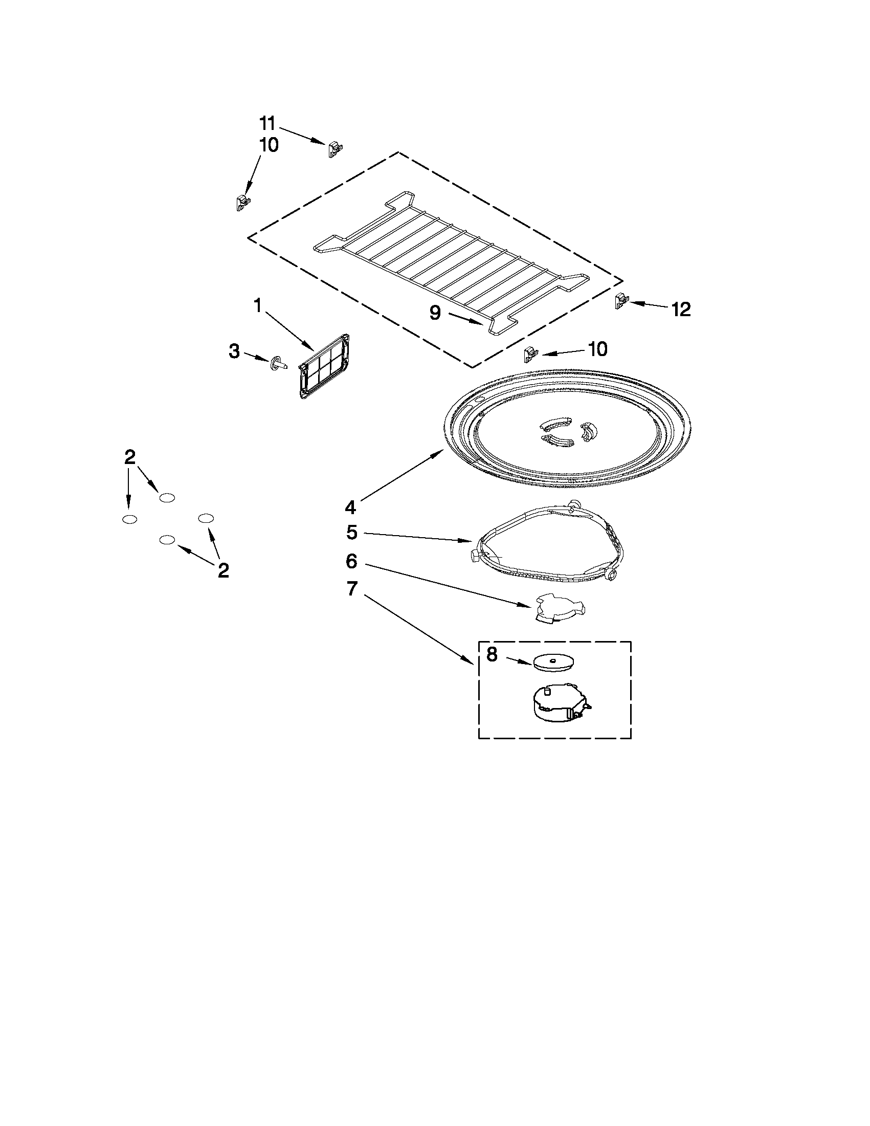 TURNTABLE PARTS