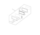 Whirlpool WMH1164XVS3 door parts diagram