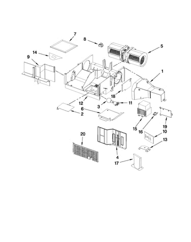 Air flow parts