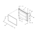 Freezer door parts