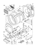 Dryer bulkhead parts