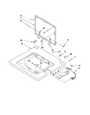 Washer top and lid parts