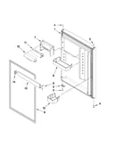Refrigerator door parts