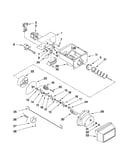 Motor and ice container parts
