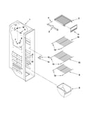 Freezer liner parts