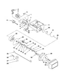 Motor and ice container parts