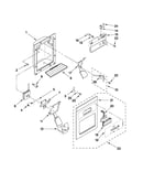 Dispenser front parts