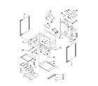 Whirlpool WFE540H0AB0 chassis parts diagram
