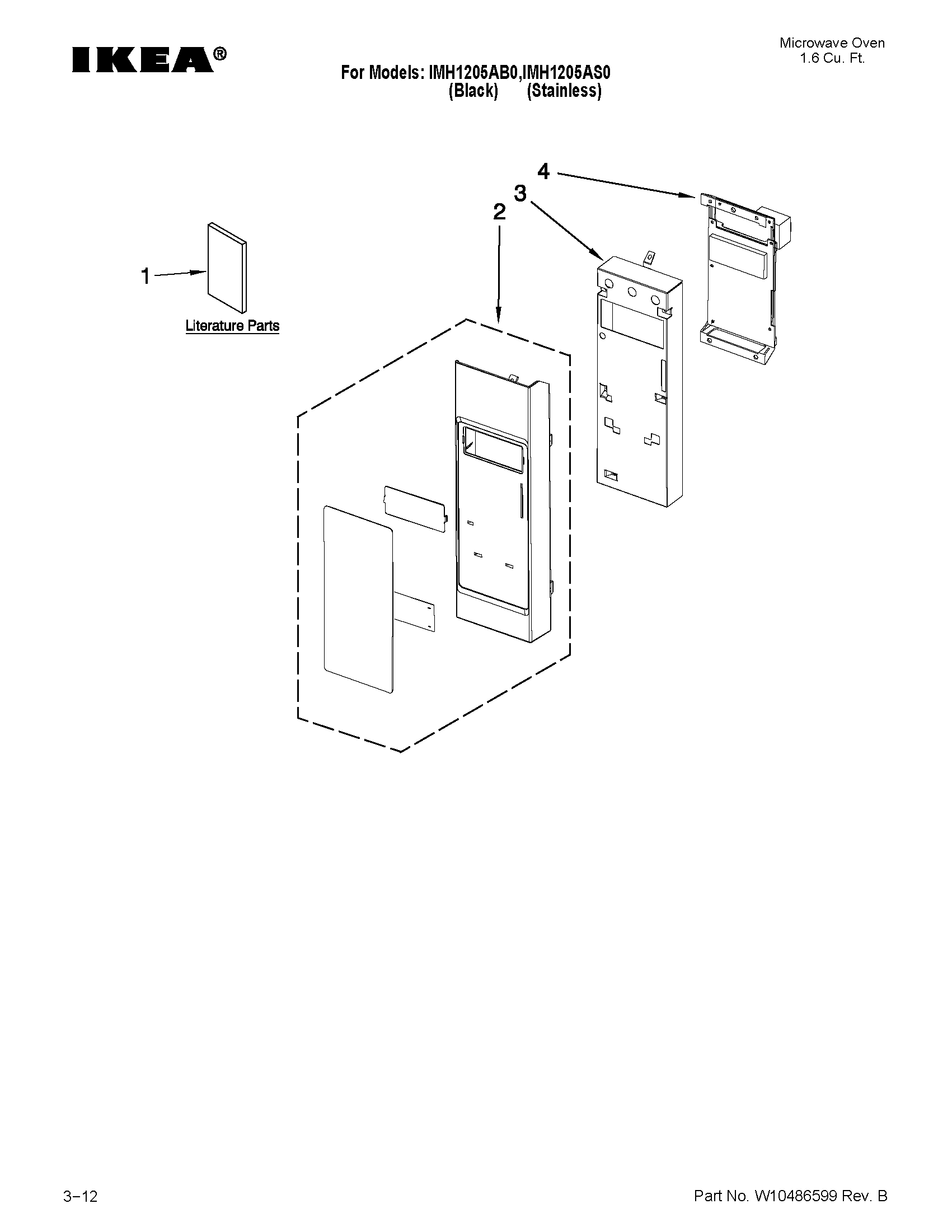Control panel parts