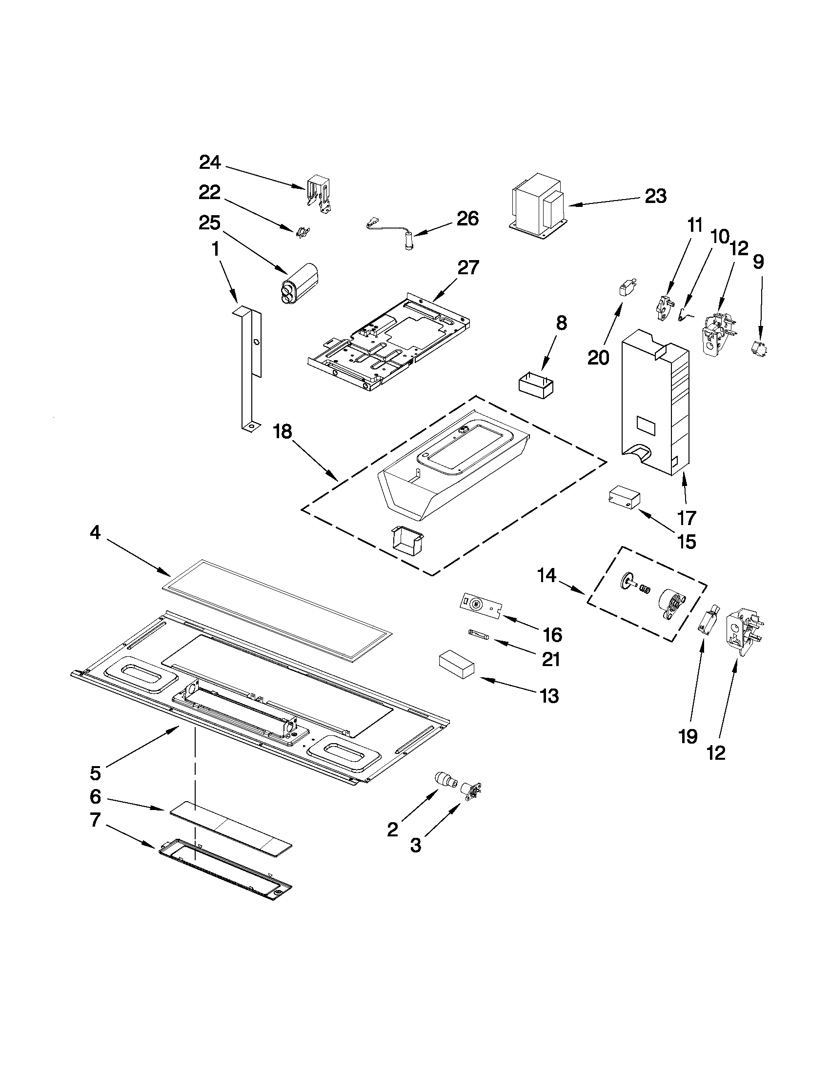Interior and ventilation parts