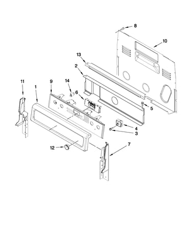 Control panel parts
