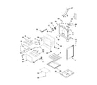 Whirlpool WFE714HLAS0 chassis parts diagram