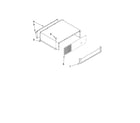 KitchenAid KSSO42FTX15 top grille and unit cover parts diagram