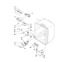 Whirlpool G20EFSB23S10 refrigerator liner parts diagram