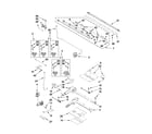 KitchenAid KGRS505XBL03 manifold parts diagram