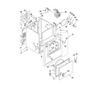 Maytag 4KMED5700TQ1 cabinet parts diagram