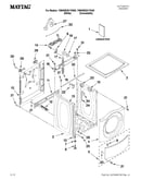 Top and cabinet parts