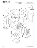 Upper oven parts