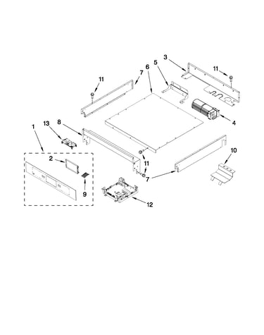 Control panel parts