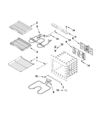 Internal oven parts