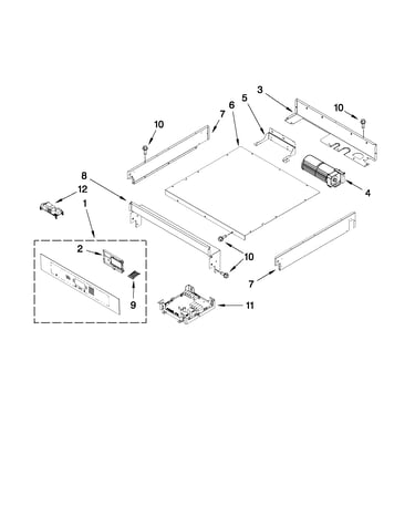 Control panel parts
