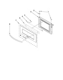 Microwave door parts