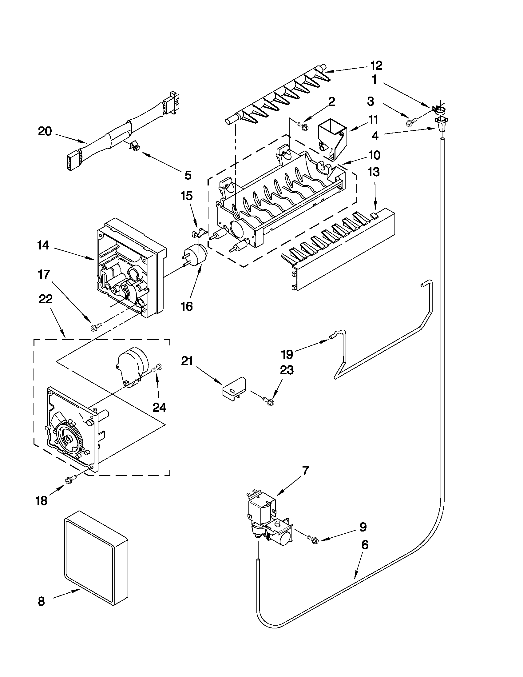 Icemaker parts