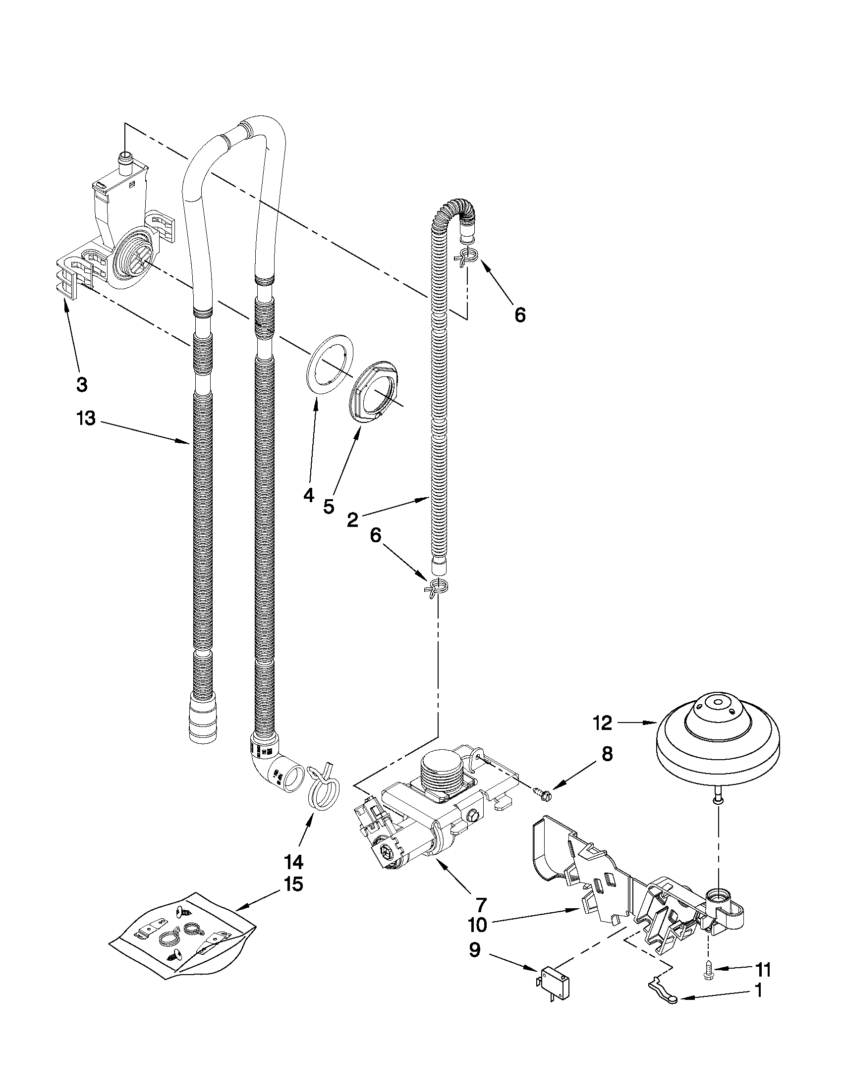 FILL, DRAIN AND OVERFILL PARTS