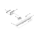 Control panel and latch parts