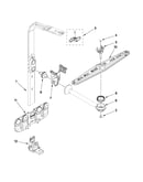 Upper wash and rinse parts