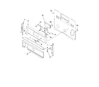 Whirlpool YWFE510S0AB0 control panel parts diagram