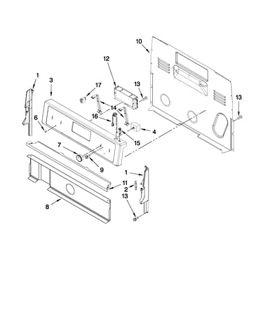 Control panel parts