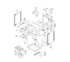 Whirlpool YWFE510S0AW0 chassis parts diagram