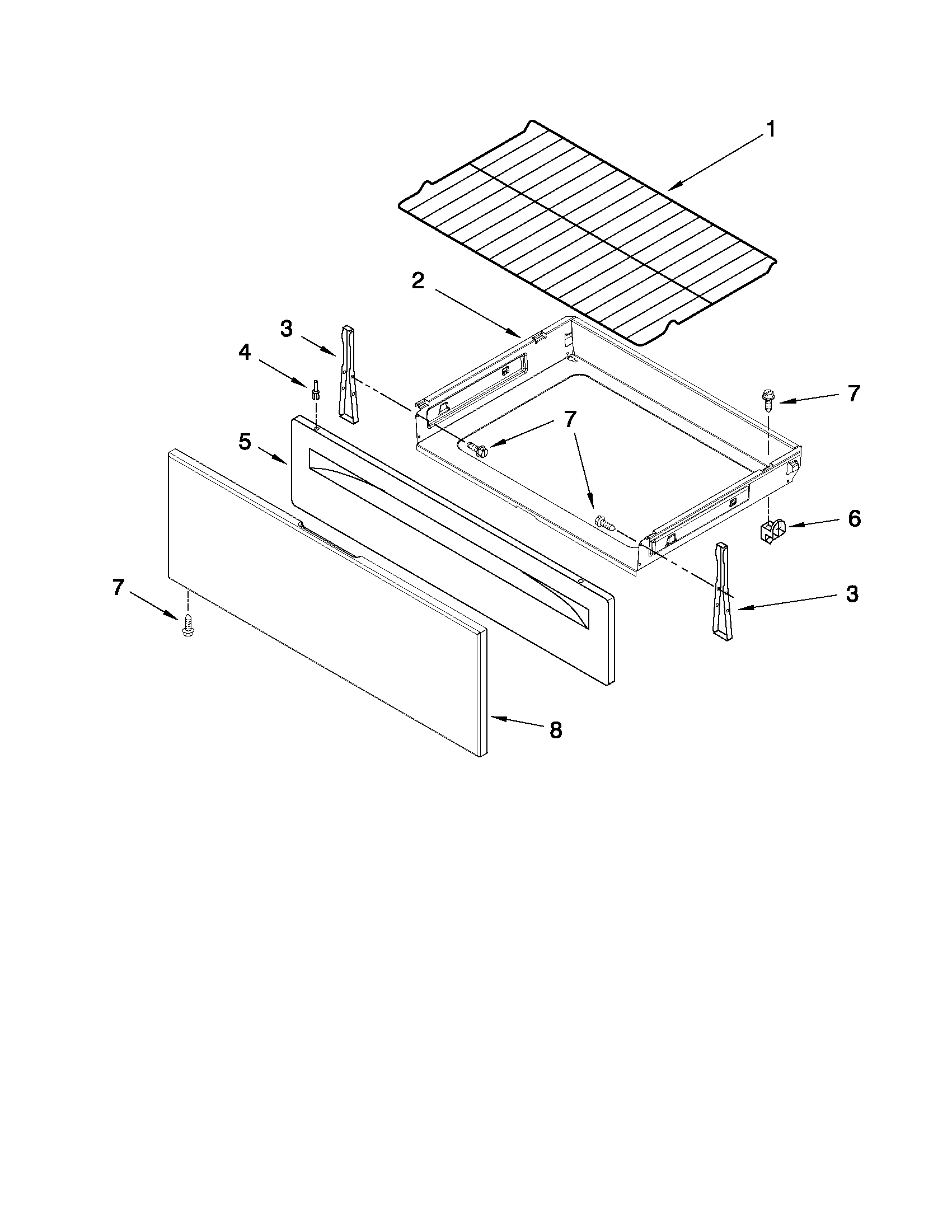 DRAWER & BROILER PARTS