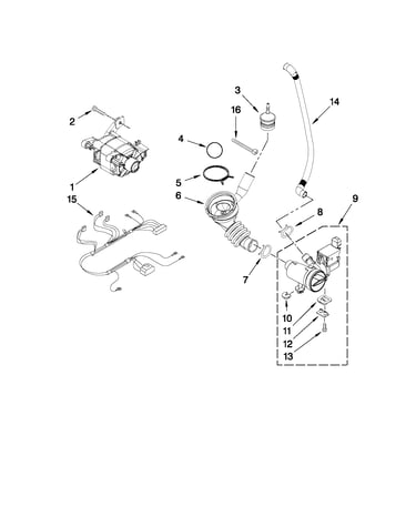 Pump and motor parts