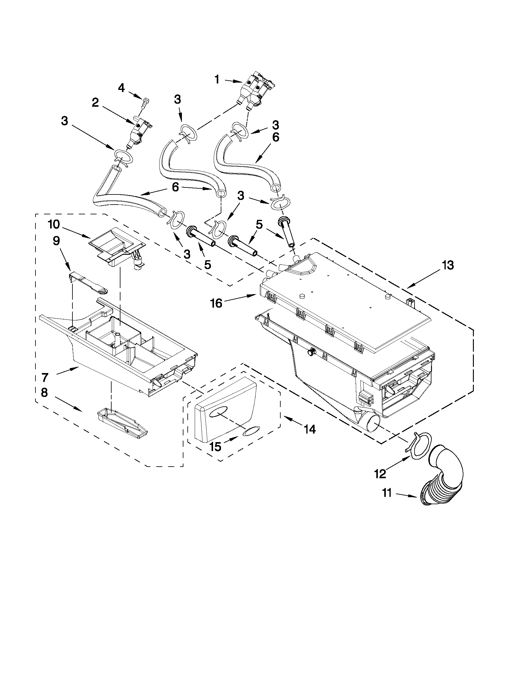 DISPENSER PARTS