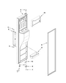 Freezer door parts