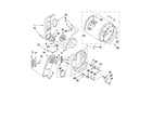 Whirlpool 4GWED4750YQ0 bulkhead parts diagram