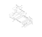 Whirlpool WFG720H0AS0 drawer parts diagram