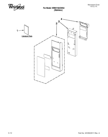 Control panel parts